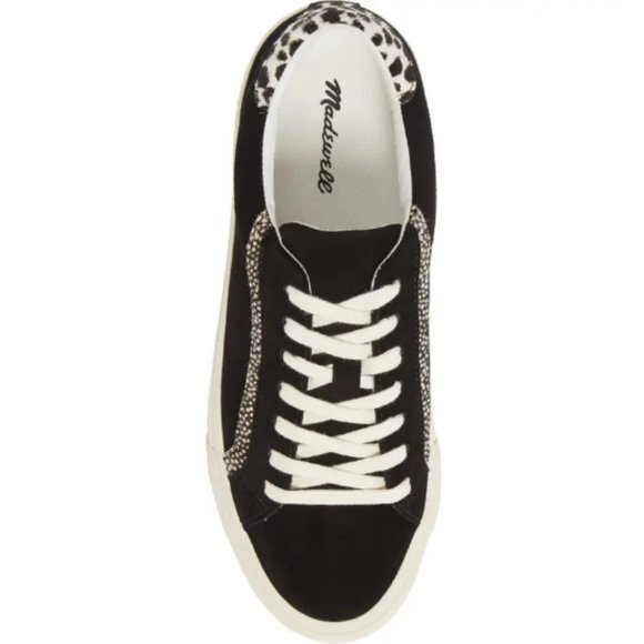 NEW Madwell Sidewalk Low Tops Black Suede Size 8 - Picture 4 of 7